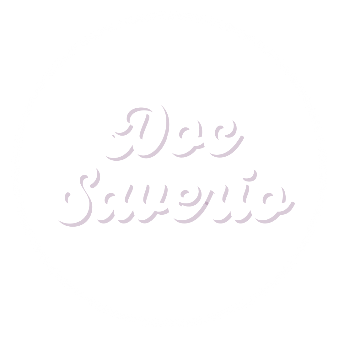 Logo Doc Saverio verticale bianco